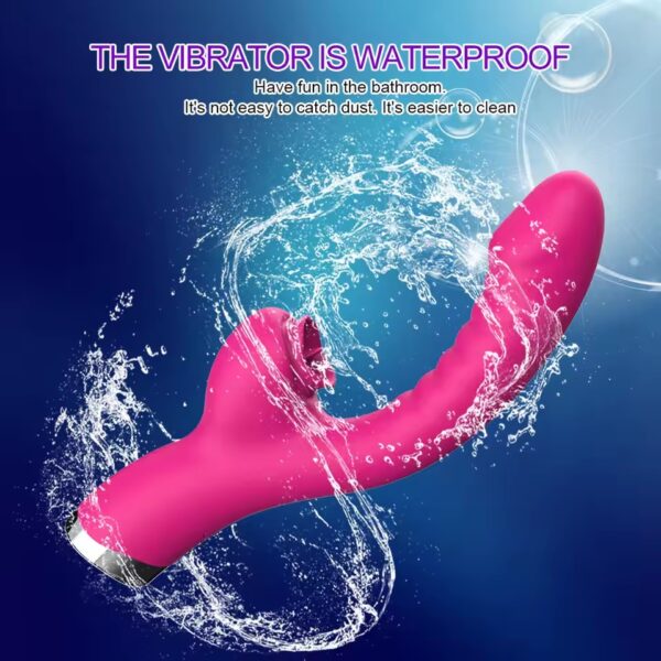 2-in-1 Licking & G-Spot Vibrator – Realistic Tongue Action - Image 6