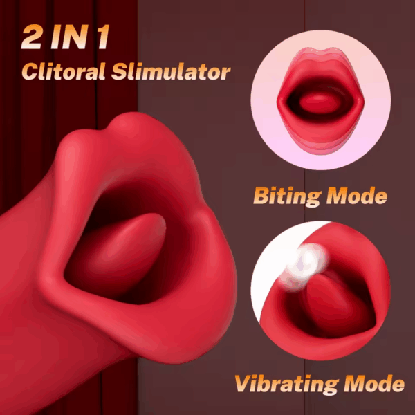 Realistic Dildo Vibrator with Licking & Sucking – G-Spot and Clitoral Stimulator for Women - Image 2