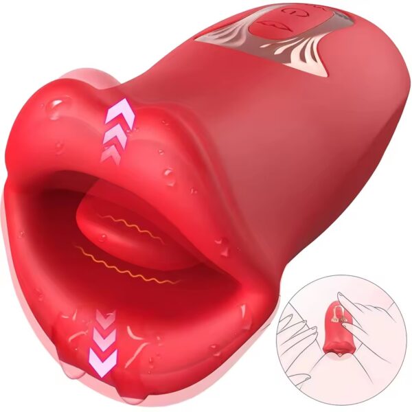 Realistic Dildo Vibrator with Licking & Sucking – G-Spot and Clitoral Stimulator for Women - Image 6